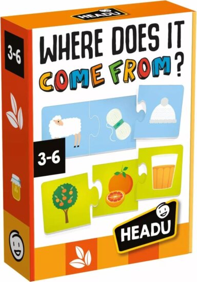 Headu Miből készült? természetismereti fejlesztő játék