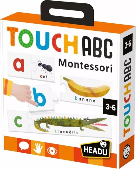Headu Taktilis ábécé betűtanító fejlesztő játék - Angol