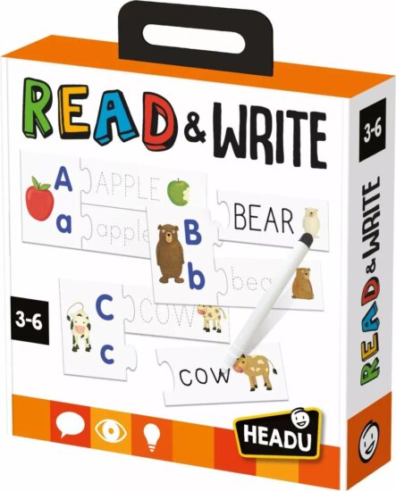 Headu 97 darabos Írni és olvasni tanulok fejlesztő készlet - Angol