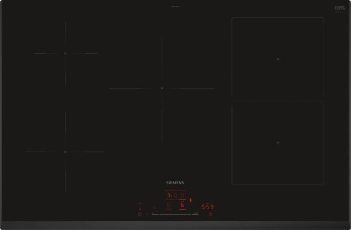 Siemens iQ500 Smart Beépíthető 5 zónás Indukciós Főzőlap 7400 Watt - Fekete
