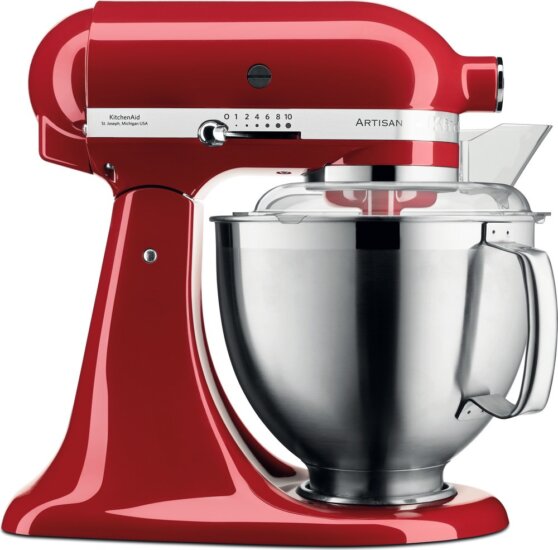 KitchenAid Artisan Konyhai robotgép 4,8L 300 Watt - Piros