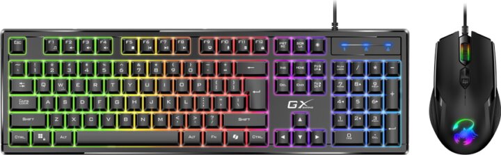 Genius GX Gaming Scorpion KM-GX6 Vezetékes Gaming Billentyűzet CZ + SK - Fekete