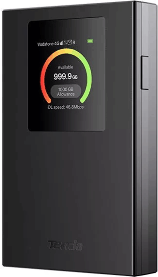 Tenda 4G185 v4.0 4G LTE WiFi6E 2100mAh Router - Fekete Tenda 4G185 v4.0 4G LTE WiFi6E 2100mAh Router - Fekete