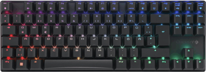 Cherry Xtrfy MX 8.2 TKL Mechanikus Wireless Gaming Billentyűzet DE - Fekete