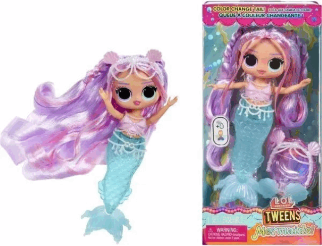 L.O.L. Surprise Tweens Sellő baba - Lana Marine