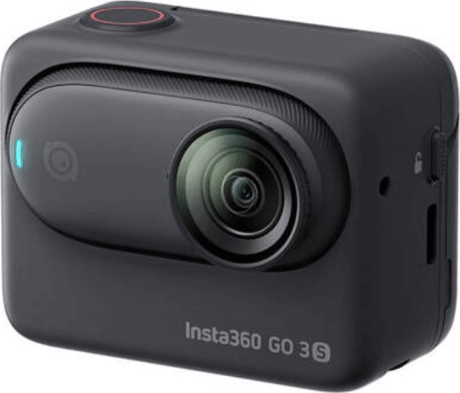 Insta360 GO 3S Wifi sportkamera 4K 24-50fps - Fekete