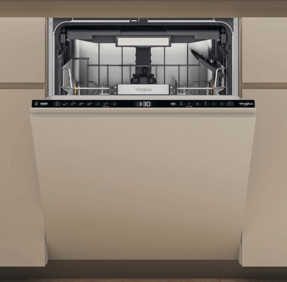 Whirlpool WH7IA15AM3LS0 Beépíthető mosogatógép 60cm 15 teríték - Fekete