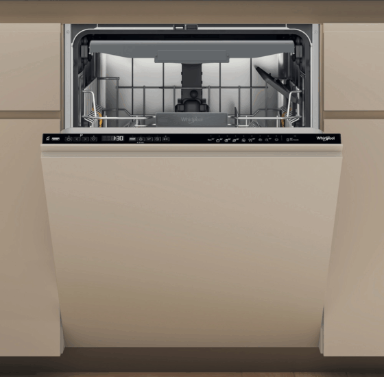 Whirlpool WH6IC16B4M6T0 Beépíthető mosogatógép 60cm 16 teríték - Fekete