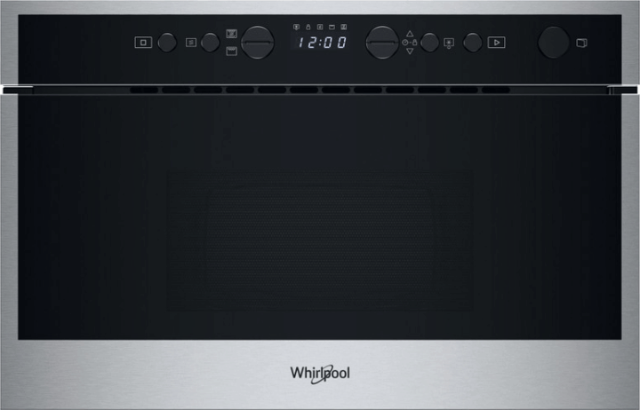 Whirlpool WMN464BX Beépíthető Mikrohullámú sütő 22L 750W - Inox