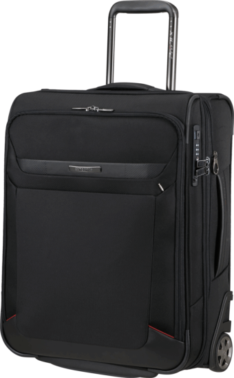 Samsonite Pro-DLX6 Upright Bővíthető kétkerekű bőrönd - Fekete