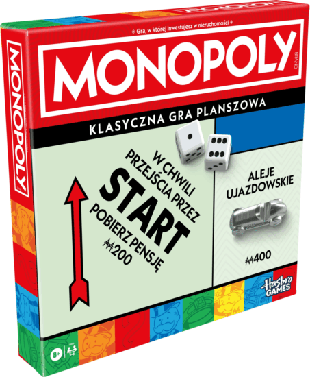 Hasbro Monopoly Klasszikus stratégiai társasjáték