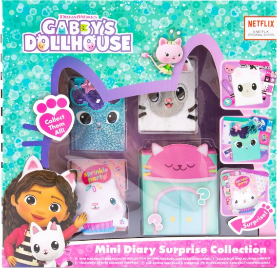 Gabi babaháza 4 darabos Kreatív Napló készlet