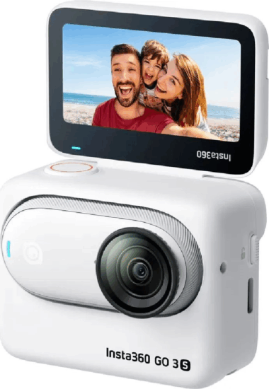Insta360 GO 3S Wifi sportkamera 4K 24-50fps - Fehér