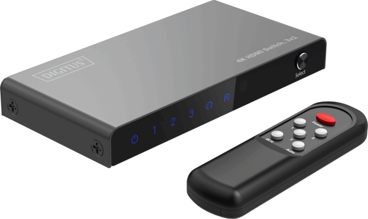 Digitus DS-55331 3-portos HDMI Switch 4K / 60Hz