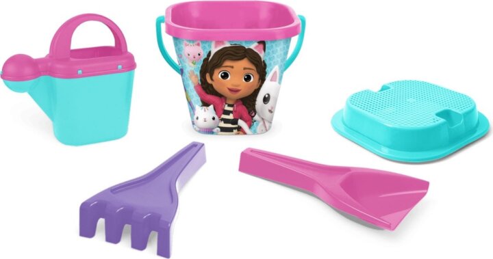 Wader 5 darabos Gabi babaháza homokozó készlet