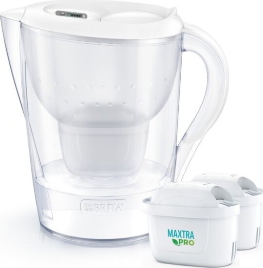 Brita Marella XL Vízszűrő kancsó 3,5L fehér + 2db MAXTRA PRO All-in-1 filter