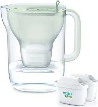 Brita Style Eco Vízszűrő kancsó 2,4 L világoszöld + 2 db Maxtra Pro ALL-IN-1 filter