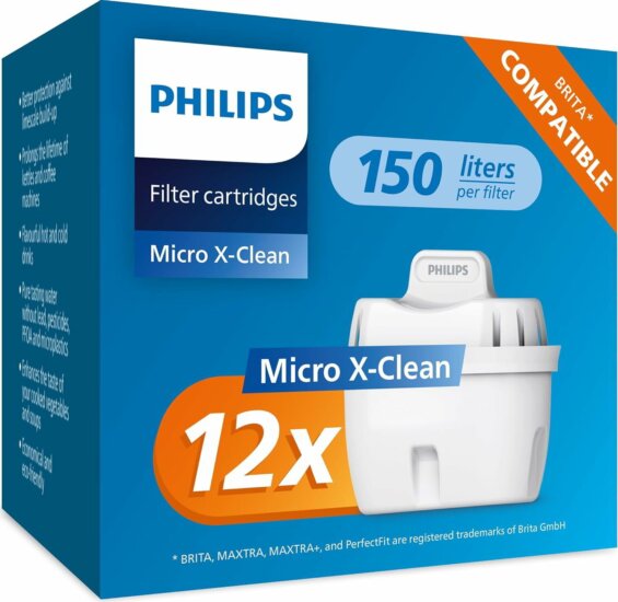 Philips Micro X-clean Vízkőszűrő patron készlet 12 darabos