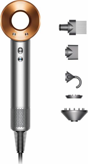 Dyson HD07 Supersonic ION technológiás Hajszárító 1600 Watt - Szürke / Réz