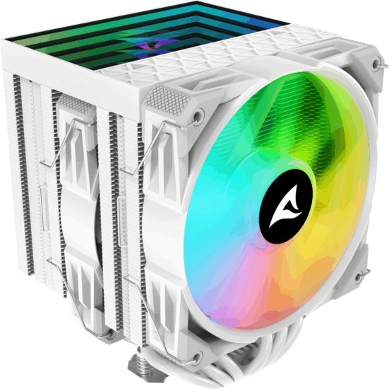 Sharkoon A60 PWM RGB Univerzális CPU Hűtő - Fehér