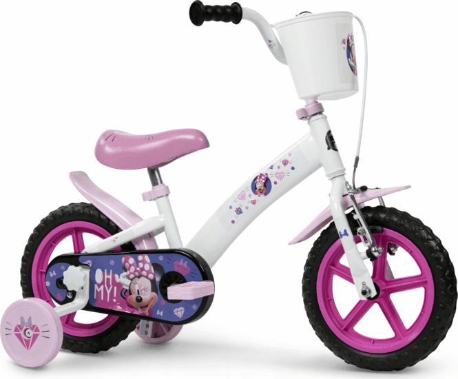 Huffy Disney Minnie Gyermek kerékpár 12" - Rózsaszín/Mintás