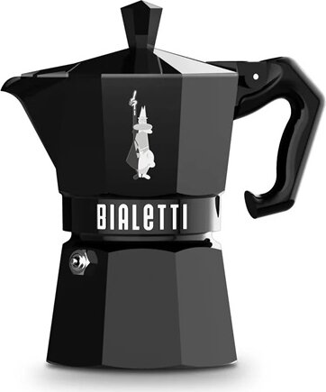 Bialetti 9065 Moka Exclusive 3 személyes Kotyogós kávéfőző - Fekete