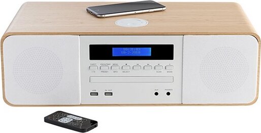 Thomson MIC201IBT Mikro Hifi Rendszer - Fehér/Fa