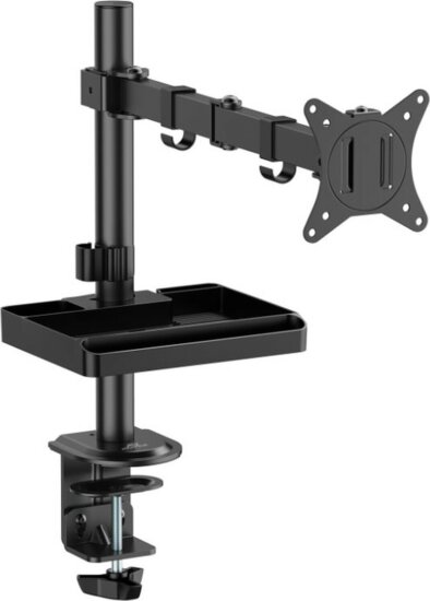 Advance ADV-ARM11F XtendMounts Single 17"-32" TV / Monitor asztali tartó kar - Fekete