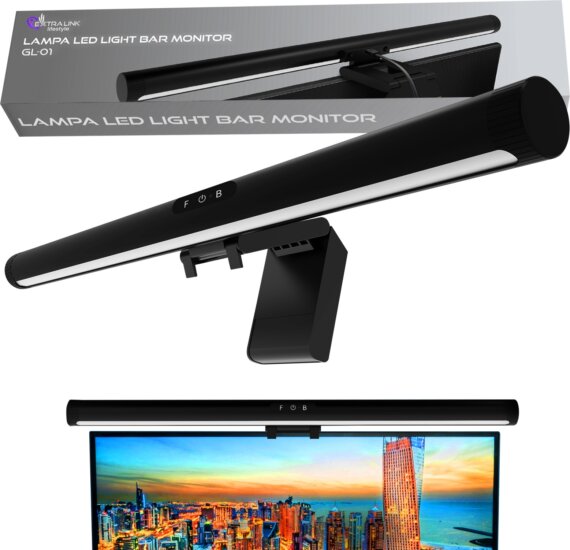 ExtraLink EX.35380 LED Monitor lámpa - Fekete