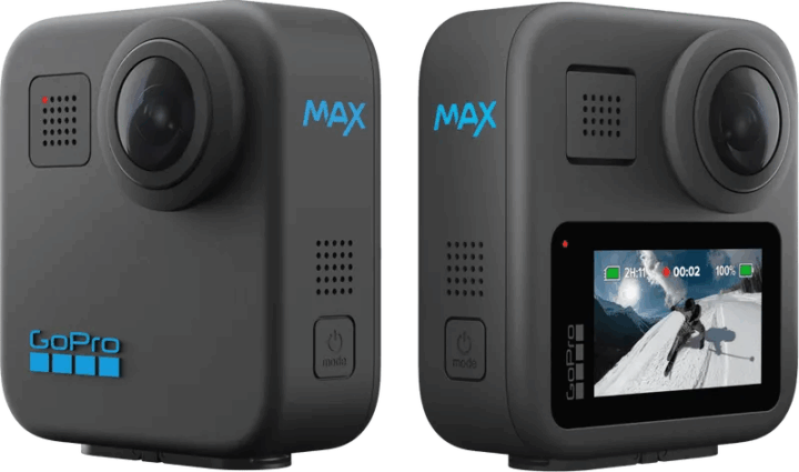 GoPro Max (2025) Vízálló Akciókamera 6K 30fps - Fekete