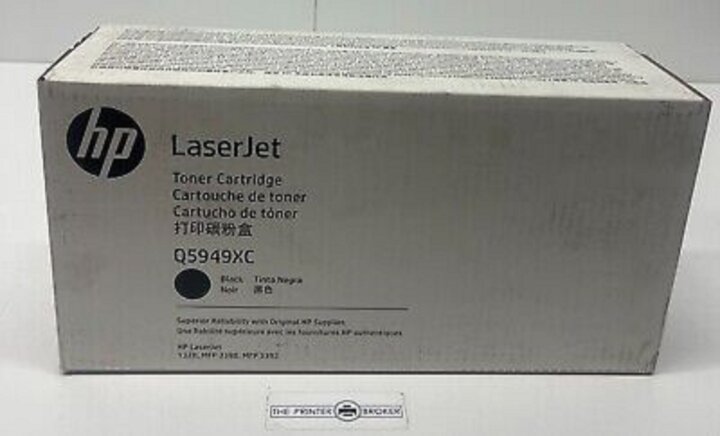 HP Q5949XC Eredeti toner - Fekete