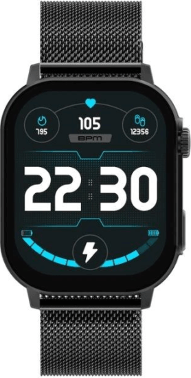 Carneo Zephyr Ultra HR+ Férfi Okosóra 44mm - Fekete