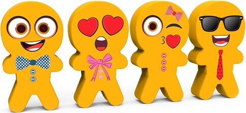 Silka Vicces Arcok radír ceruzához