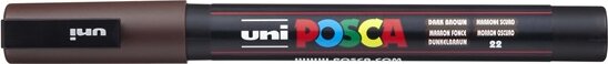 Uni POSCA PC-3M 1,3mm marker - Sötét Barna
