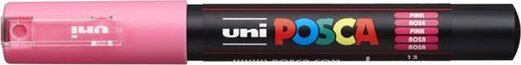 Uni POSCA PC-1MR 0,7mm marker - Metál Rózsaszín