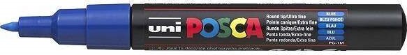 Uni POSCA PC-1MR 0,7mm marker - Metál Kék