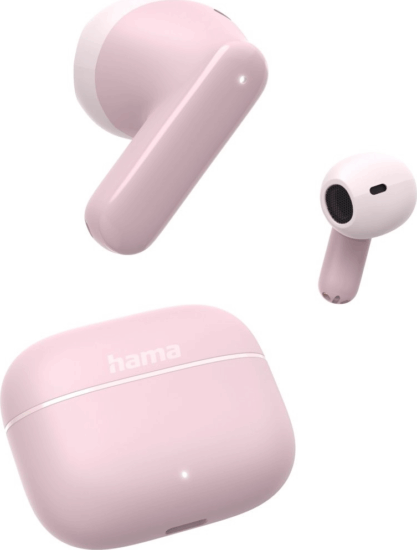 Hama True Wireless Freedom Light II Bluetooth Fülhallgató Headset - Rózsaszín Hama True Wireless Freedom Light II Bluetooth Fülhallgató Headset - Rózsaszín