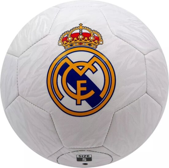 Real Madrid Foci labda 5-ös méret - Fehér