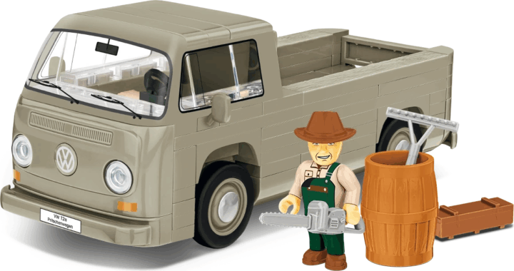 Cobi 24618 Volkswagen T2a Platós teherautó 151 darabos Építőjáték