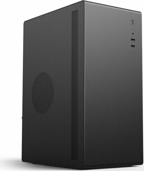 nBase N3 SPACE táp nélküli mATX ház fekete (2558)