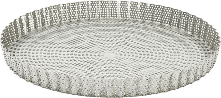 De Buyer Crosata Forato Tortaforma 28cm - Ezüst