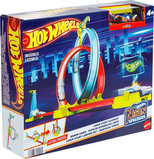 Mattel Hot Wheels Neon Speeders Versenypálya