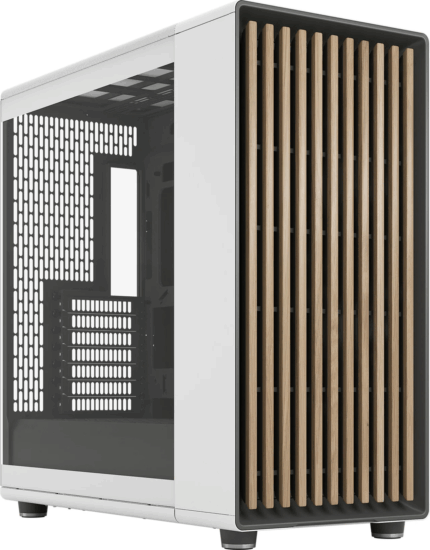 Fractal Design North XL RC TG Clear Midi Torony Számítógépház + 3db 140mm ventilátor - Fehér Fractal Design North XL RC TG Clear Midi Torony Számítógépház + 3db 140mm ventilátor - Fehér