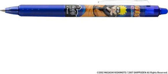 Pilot "Frixion Clicker Naruto" Nyomógombos rollertoll (Kék tinta / 0.35mm) - Kék