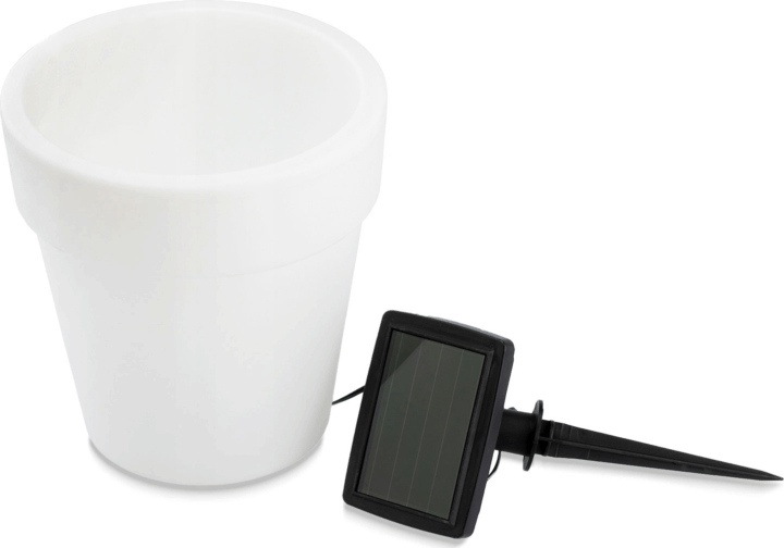 Garden of Eden 11739 Kerti szolár lámpa 16,5 X 19 cm - Virágcserép Garden of Eden 11739 Kerti szolár lámpa 16,5 X 19 cm - Virágcserép