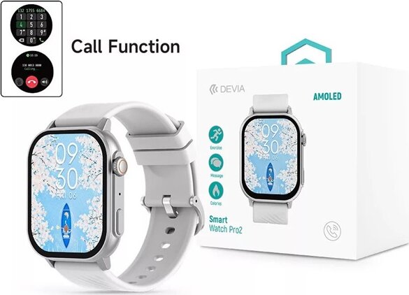 Devia Pro2 Okosóra 45mm - Ezüst