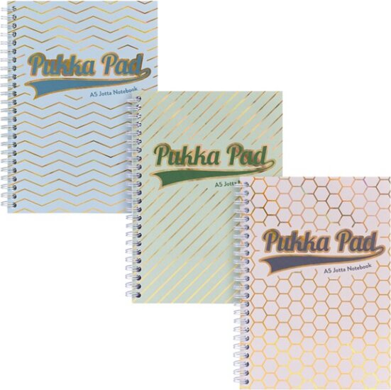 Pukka Pad Project Book Haze 200 lapos A5 vonalas spirálfüzet - Többféle