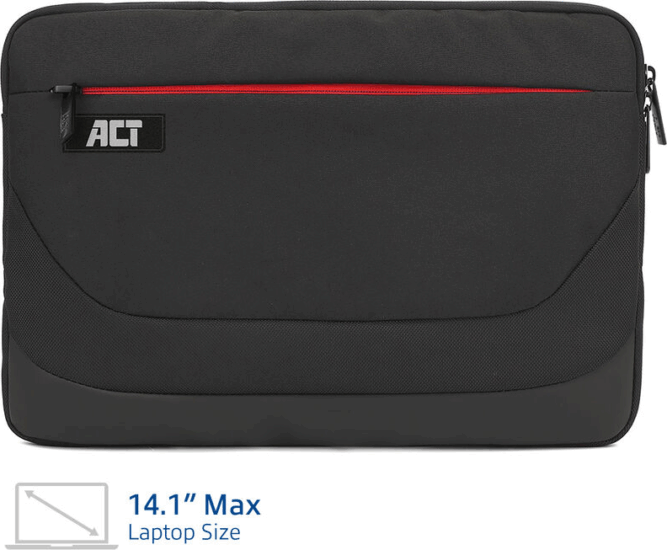 ACT Suburb 14,1" Laptop Sleeve - Fekete