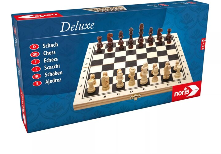 Noris Deluxe fa sakk készlet Noris Deluxe fa sakk készlet