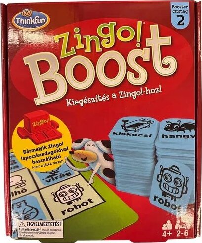Thinkfun Zingo Boost Booster csomag 2. Társasjáték kiegészítő